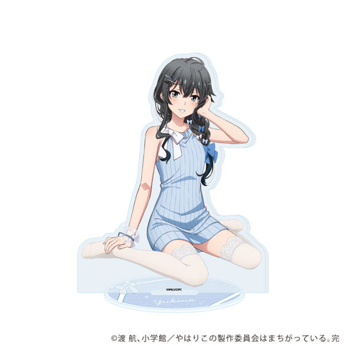 『やはり俺の青春ラブコメはまちがっている。完』アクリルスタンド01/ニットver. 雪ノ下雪乃(描き下ろしイラスト)